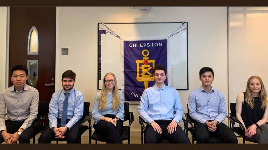 Chi epsilon board members